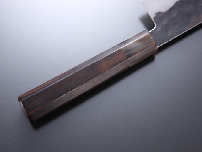 牛刀包丁 　伝家の宝刀　八角黒檀柄仕様