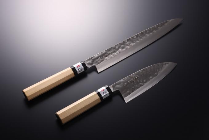 幻の名刀「柳刃」セット 柳刃240mm+出刃135mm+専用ラッピング
