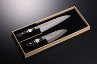 幻の名刀「牛刀」セット 牛刀210mm+洋出刃135mm+専用ラッピング