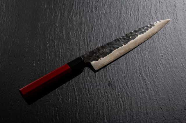 販売会 特別提供品 牛筋包丁伝家の宝刀 紫檀柄