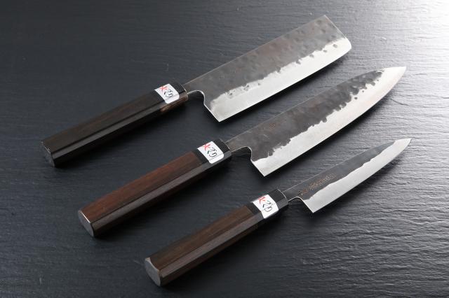 伝家の宝刀 黒檀柄 3本セット